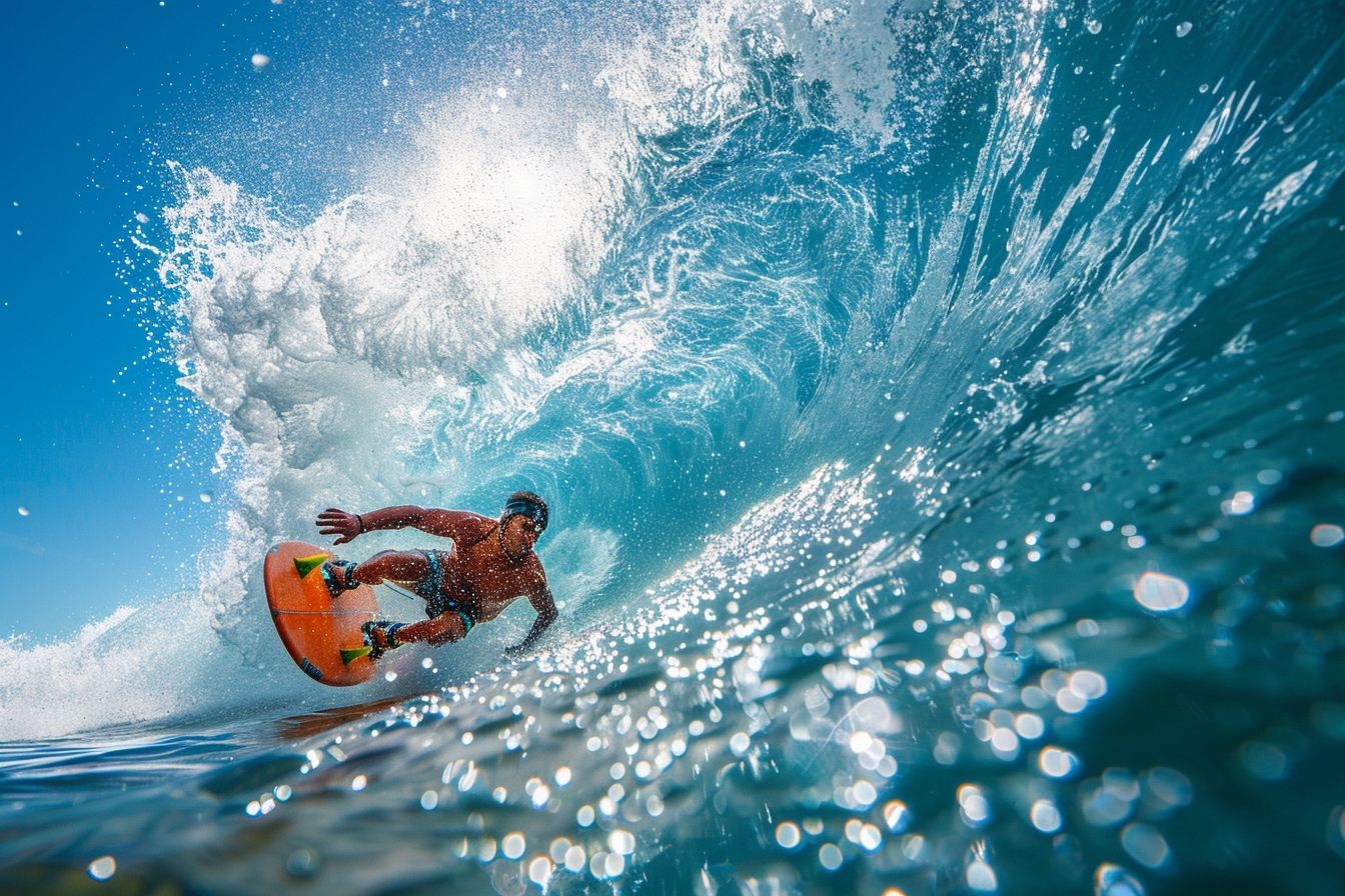 Les techniques de glisse spécifiques au bodyboard et au surf